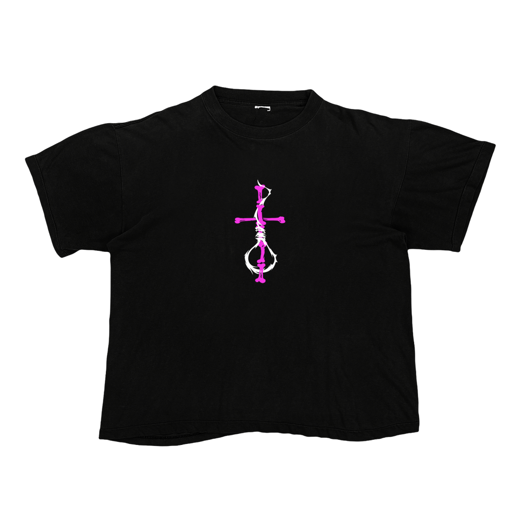 PINK BONECROSS TEE