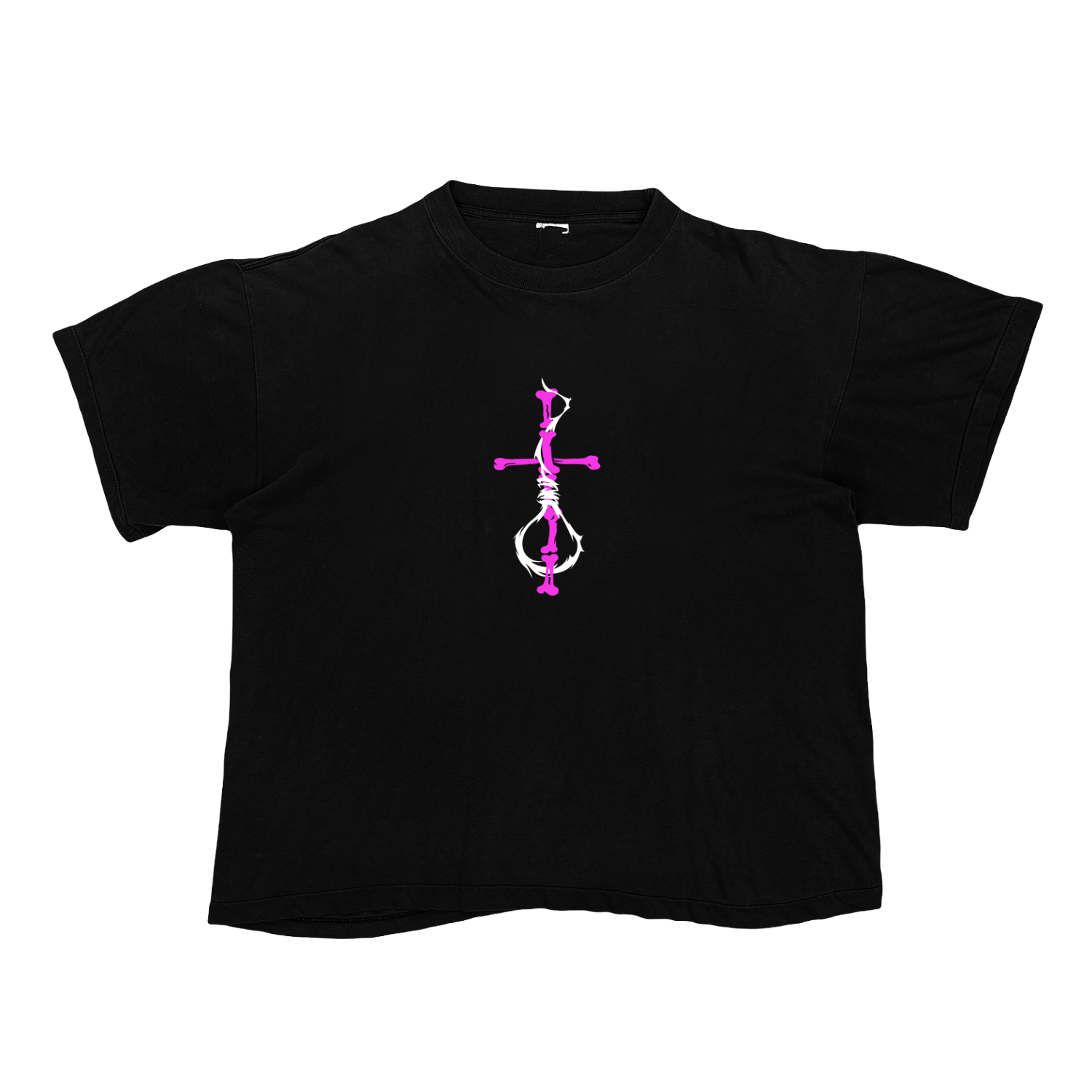 PINK BONECROSS TEE