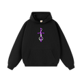 PURPLE BONECROSS HOODIE